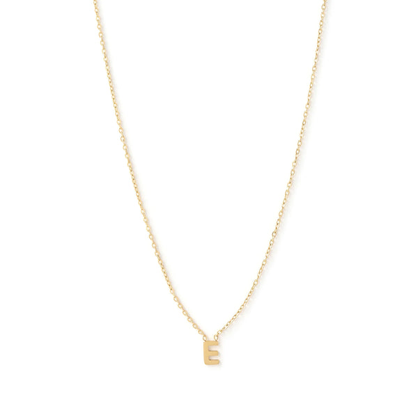 Mini Initial Necklace 14K GOLD PLATED