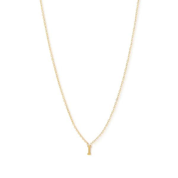 Mini Initial Necklace 14K GOLD PLATED
