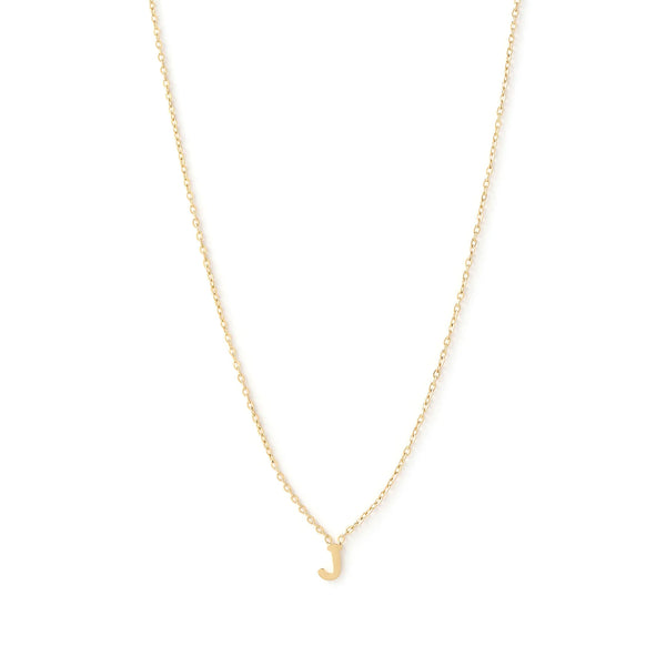 Mini Initial Necklace 14K GOLD PLATED