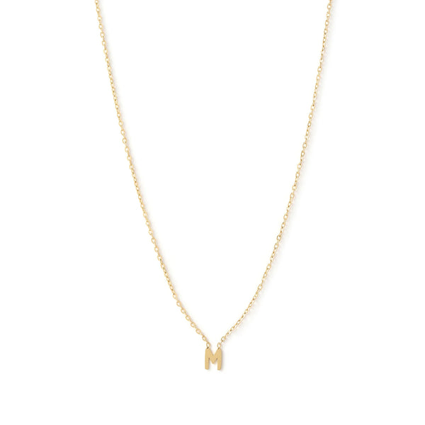 Mini Initial Necklace 14K GOLD PLATED