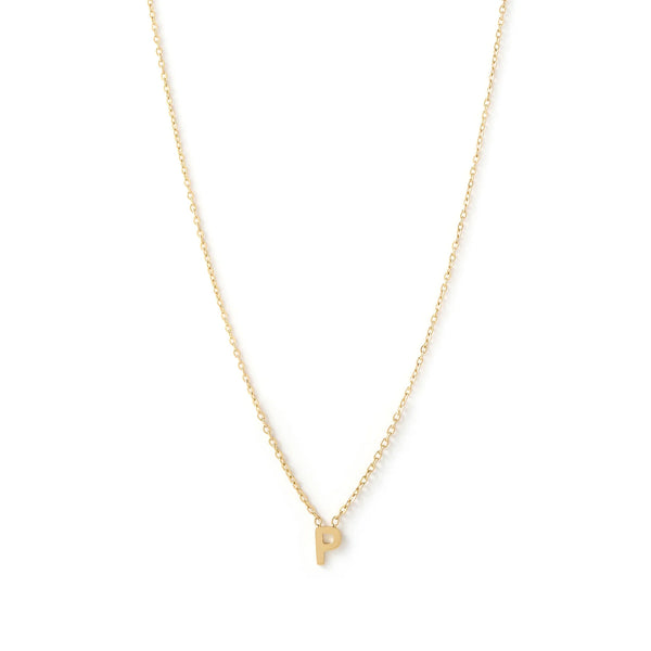 Mini Initial Necklace 14K GOLD PLATED