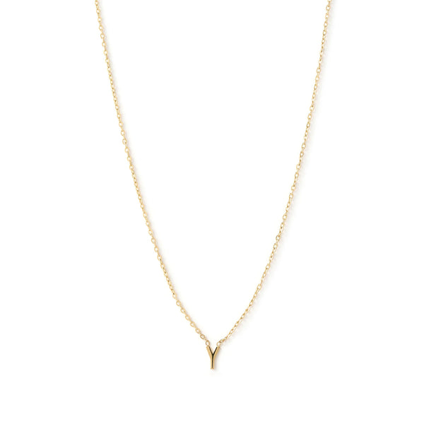 Mini Initial Necklace 14K GOLD PLATED