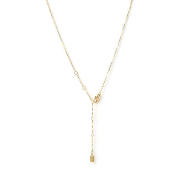 Mini Initial Necklace 14K GOLD PLATED