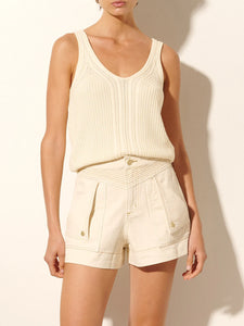 Celene Denim Short CREAM