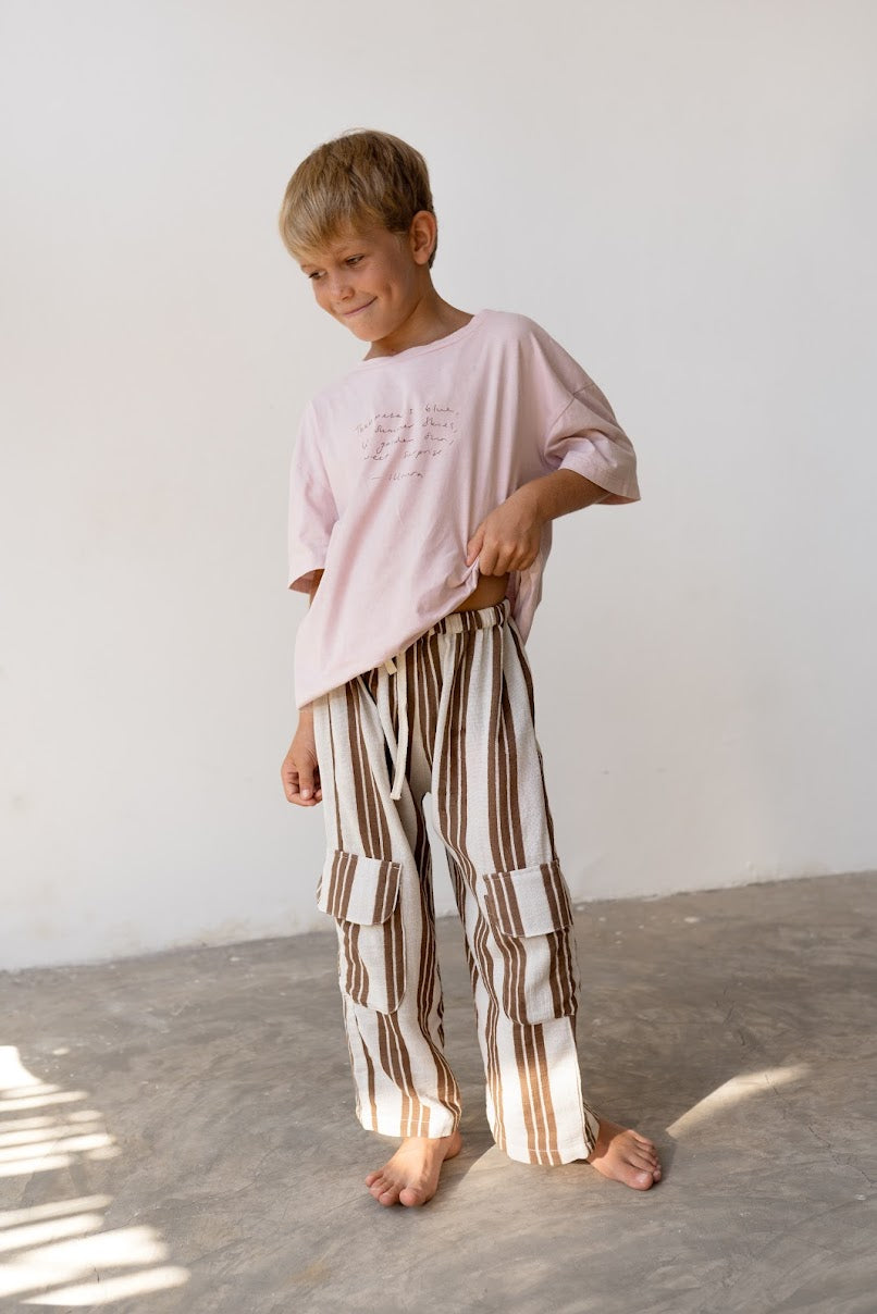 Hennie Pants COCOA STRIPE