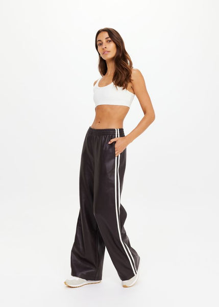 Vegan Leather Twilight Pant EBONY