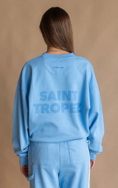 Saint Tropez Sweatshirt PERIWINKLE