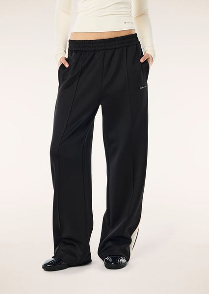Man Down Trackpant BLACK/WALNUT