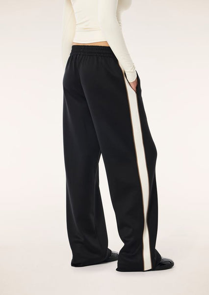 Man Down Trackpant BLACK/WALNUT