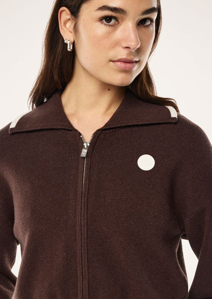 Verge Knit Jacket ESPRESSO