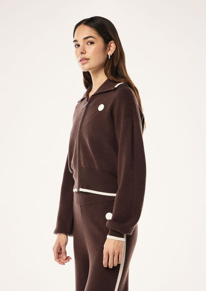 Verge Knit Jacket ESPRESSO