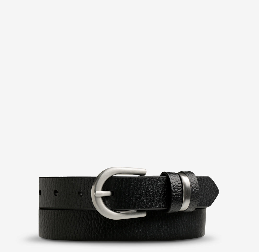 Over and Over Belt BLACK/SILVER