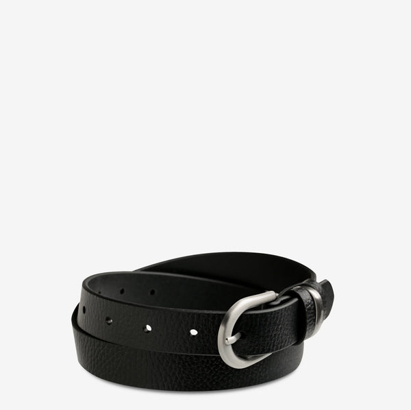 Over and Over Belt BLACK/SILVER