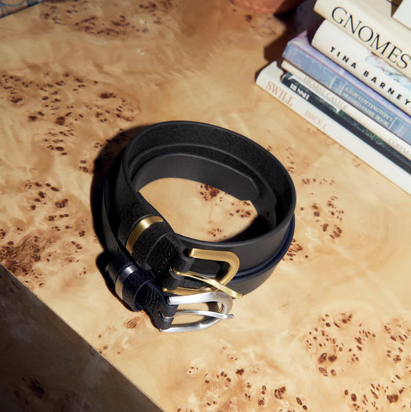 Over and Over Belt BLACK/GOLD