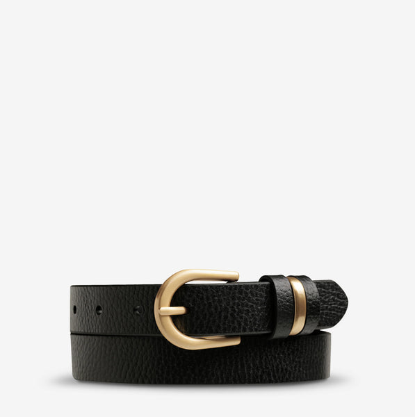 Over and Over Belt BLACK/GOLD