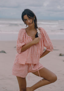 Chloe Blouse STARBURST GINGHAM