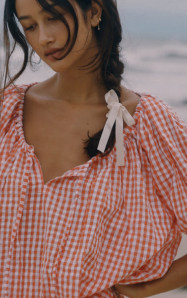 Chloe Blouse STARBURST GINGHAM