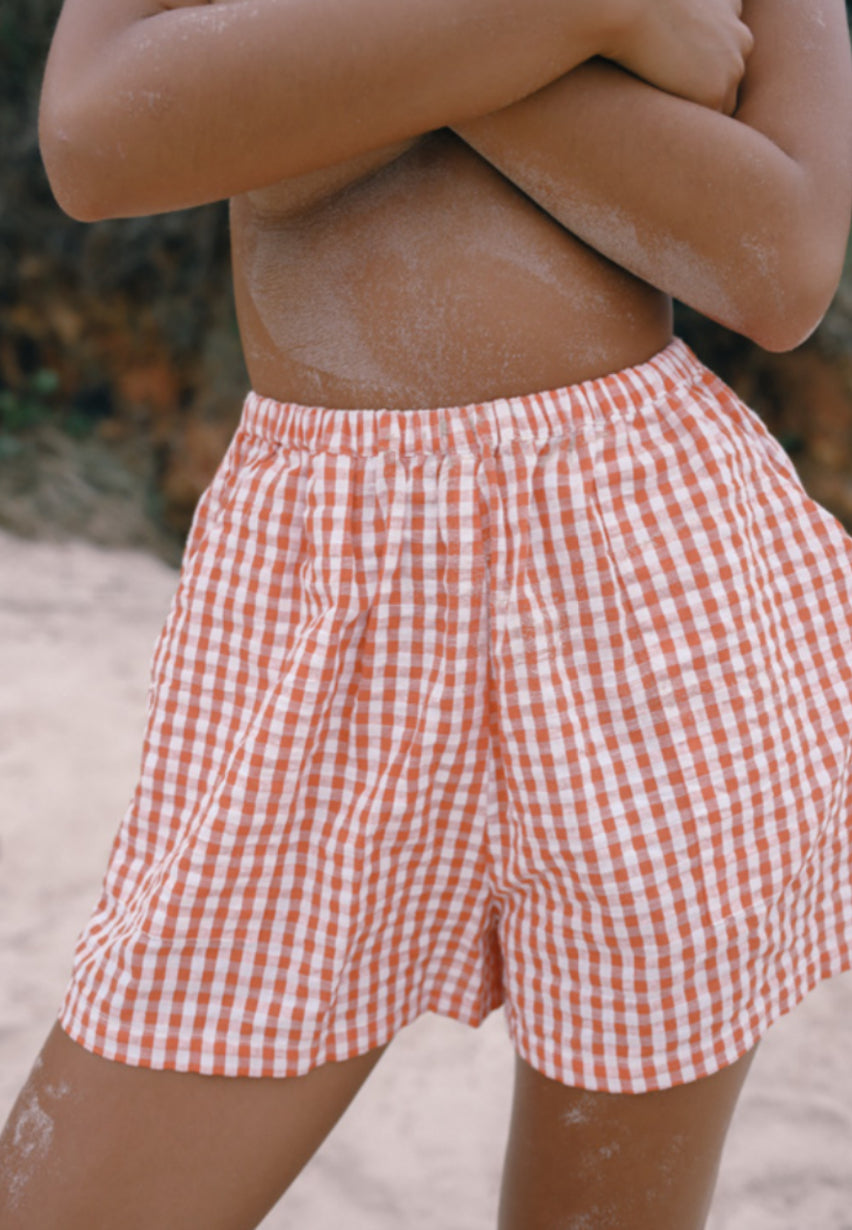 Ava Short STARBURST GINGHAM