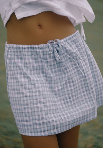 Fleur Skirt CLOUD PLAID