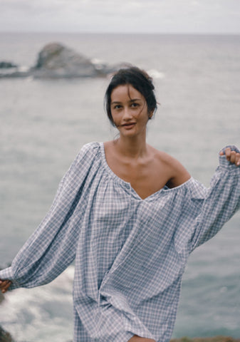 Cloudy Dress CLOUD PLAID