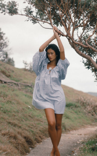 Cloudy Dress CLOUD PLAID