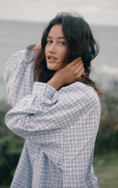 Cloudy Dress CLOUD PLAID