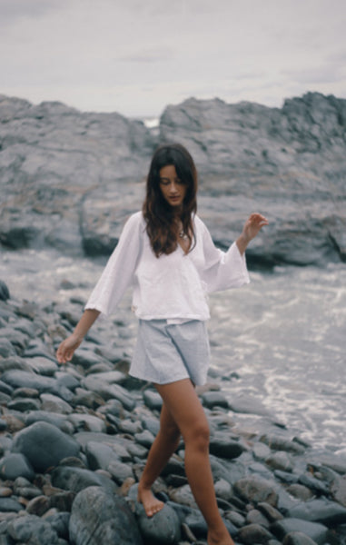 Fleur Skirt SPIRULINA STRIPE