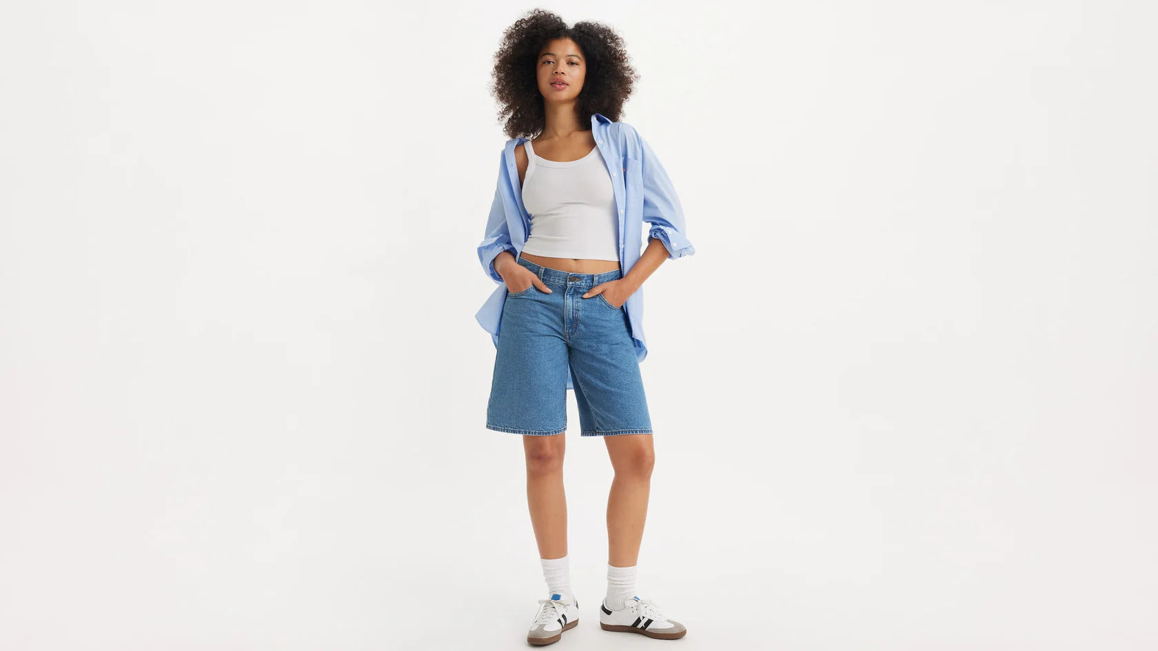 Baggy Dad Jorts FOOLISH LOVE