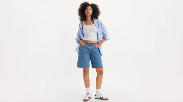 Baggy Dad Jorts FOOLISH LOVE