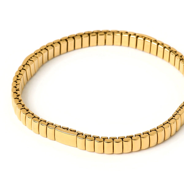 Onyx Bracelet 14K GOLD PLATED