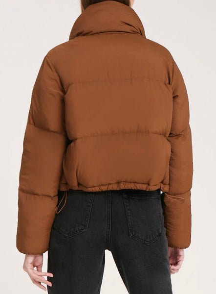 Topher Puffer Jacket TOFFEE