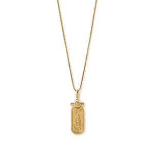 Pharaoh Necklace 14K GOLD PLATED