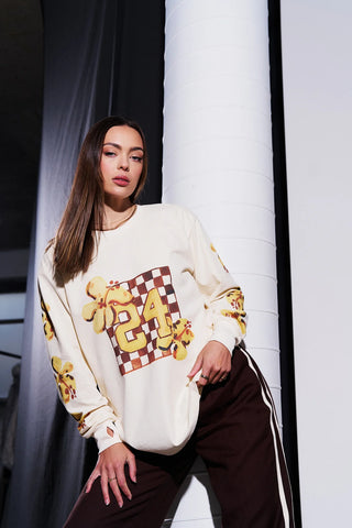 Island Sports Club Long Sleeve Top SOFT BUTTER