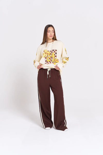 Island Sports Club Pants BROWN