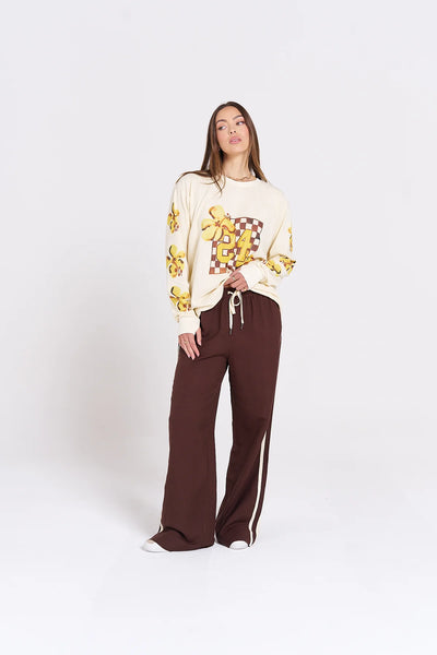 Island Sports Club Pants BROWN