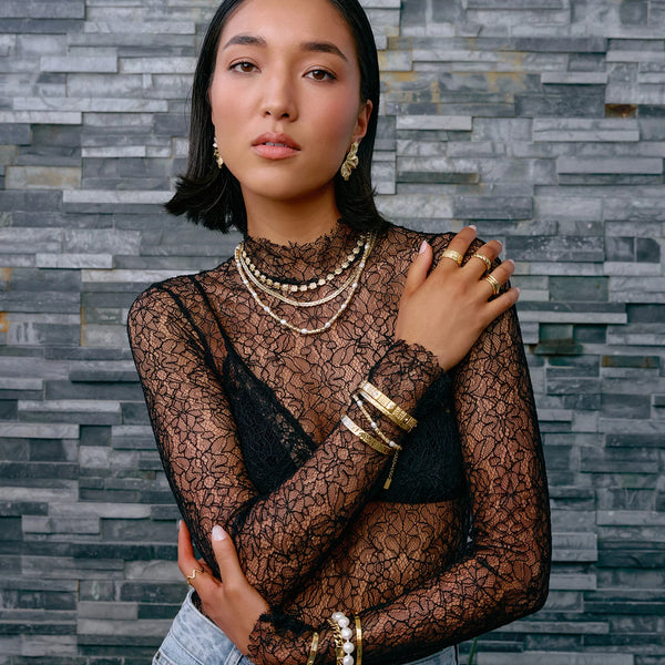 Luna Necklace 14K GOLD PLATED