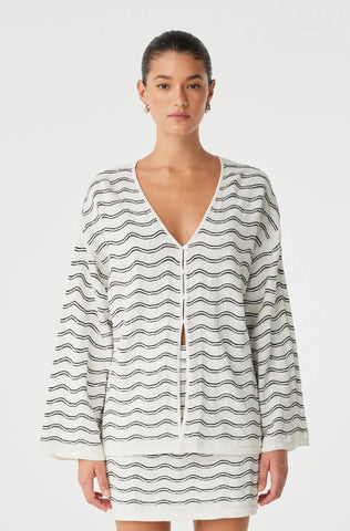 Onda Long Sleeve CREAM WAVE