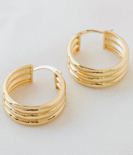 Tessa Hoop 14K GOLD FILLED