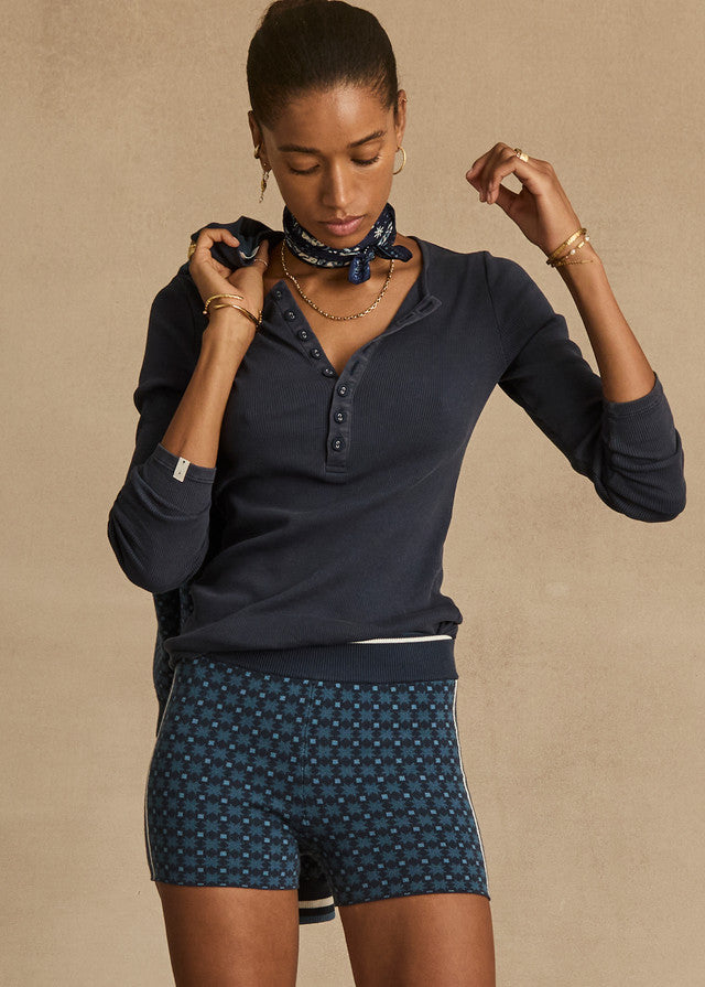 Lumiere 3IN Knit Short BLUE
