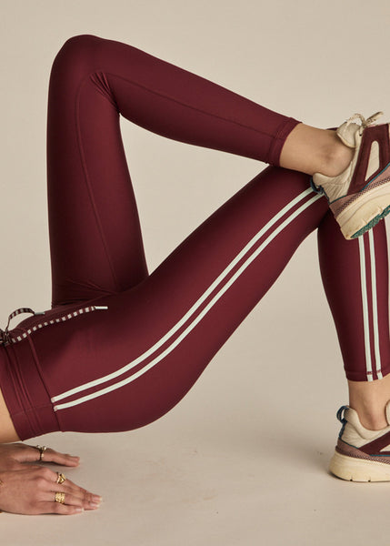 Oxford 25in Midi Pant MERLOT