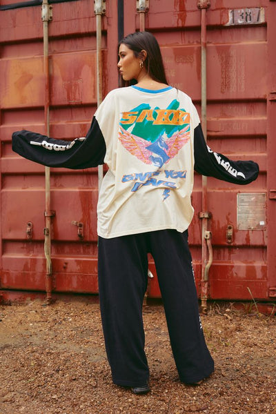 The Long Sleeve Don’t Quit Your Day Dream WHITE & BLACK