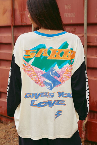 The Long Sleeve Don’t Quit Your Day Dream WHITE & BLACK