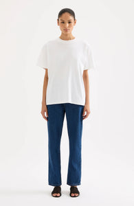 Organic Boyfriend Tee WHITE
