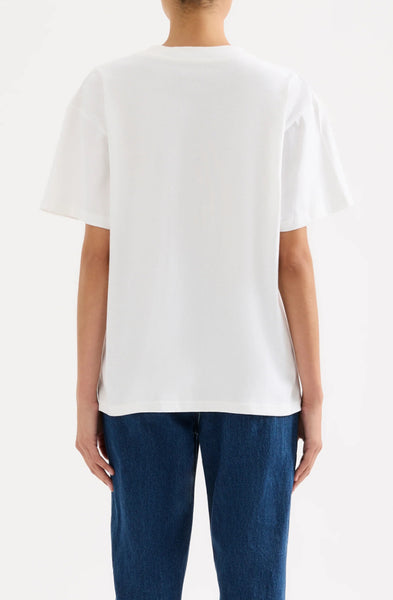 Organic Boyfriend Tee WHITE