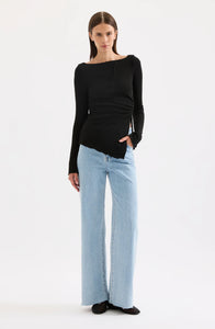 Cora LS Top BLACK