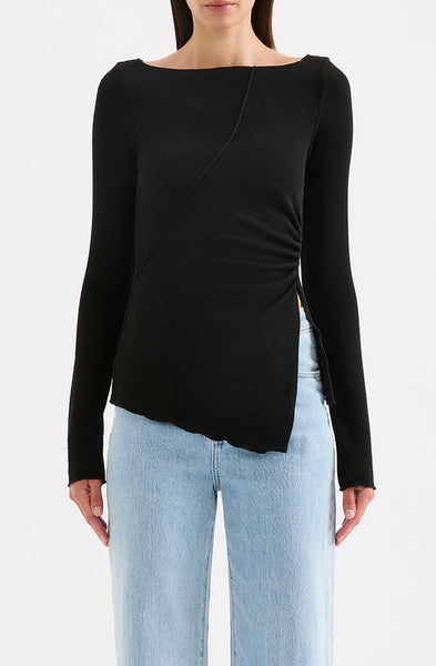 Cora LS Top BLACK