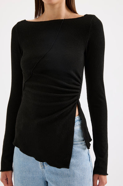 Cora LS Top BLACK