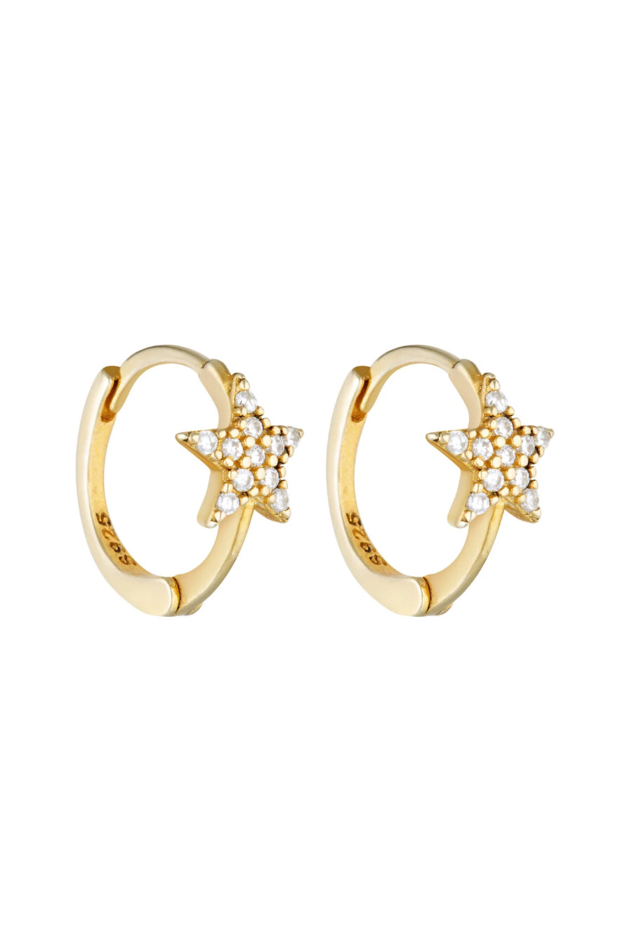 Star Huggies 18K GOLD VERMEIL