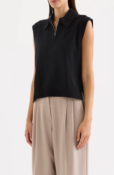 Ordell Knit Vest BLACK