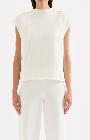 Landa Knit Tee SALT